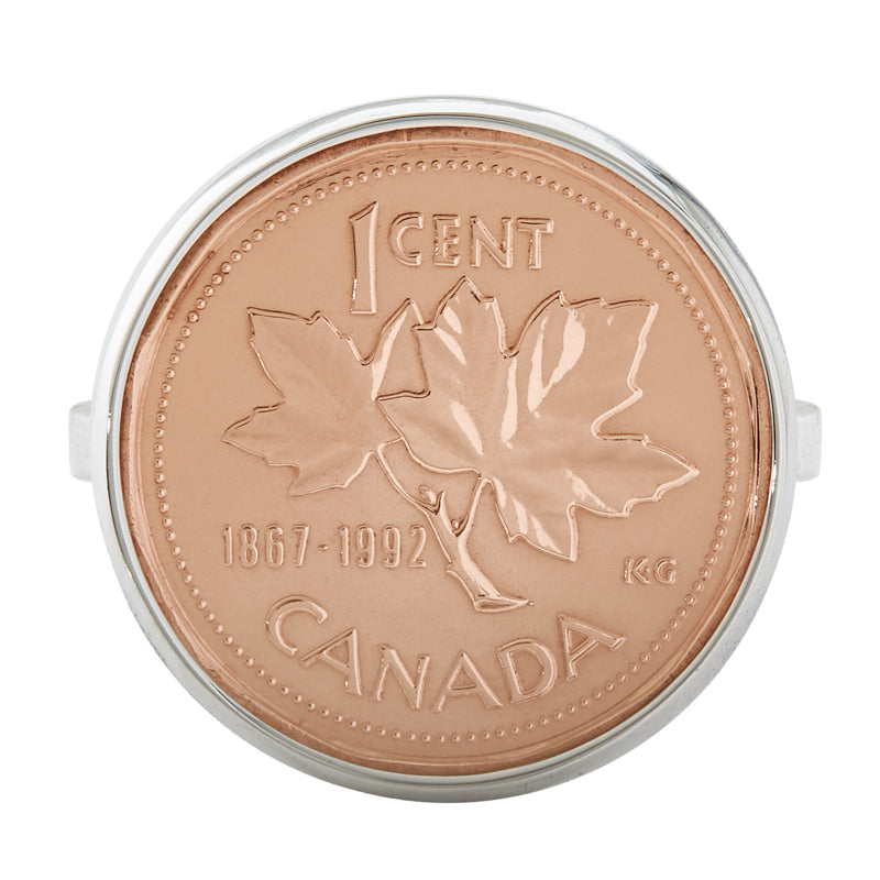 Canadian Penny Ring