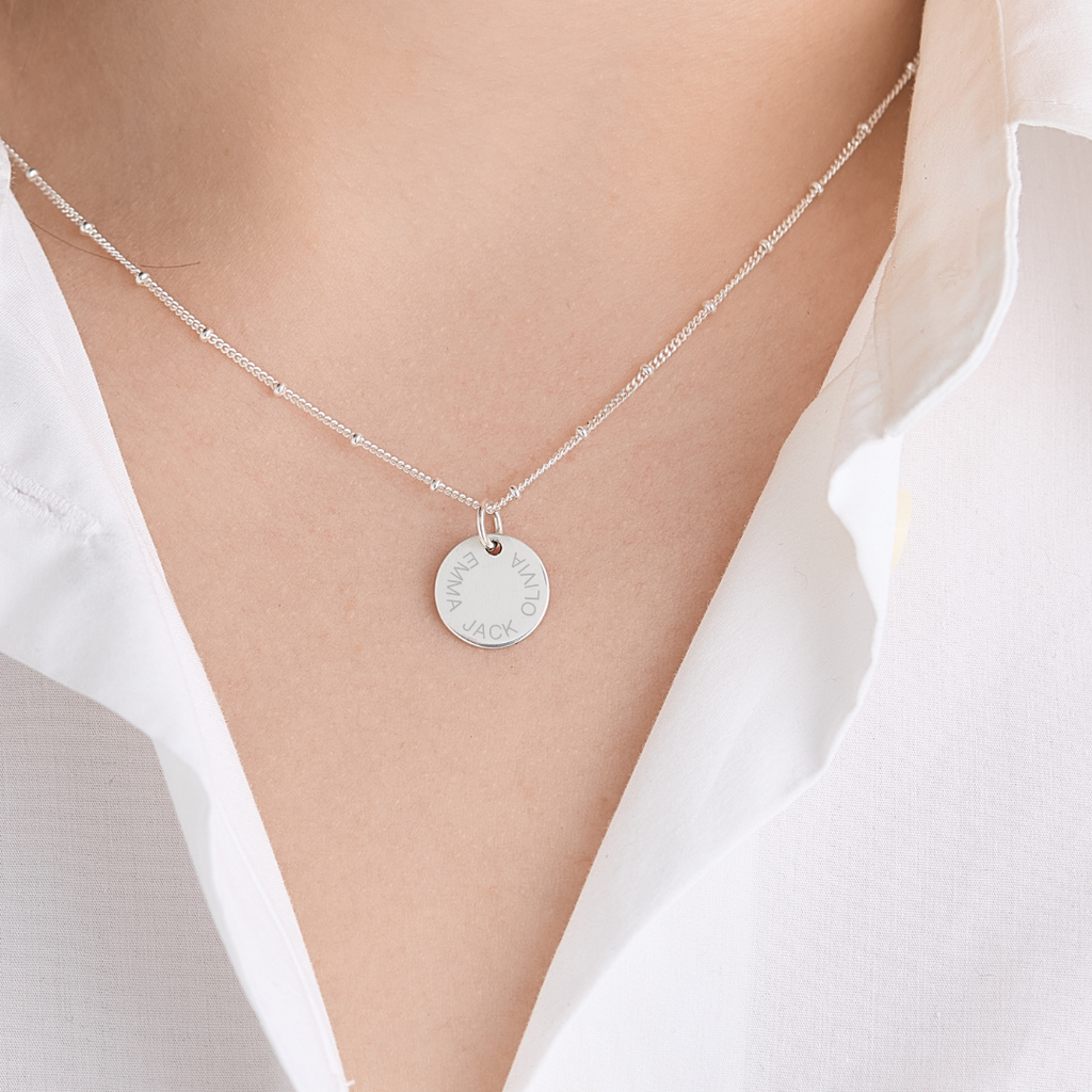 Sweet Family Necklace Citrus Silver