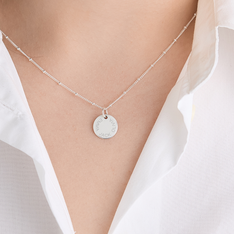 Sweet Family Necklace Citrus Silver