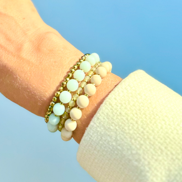 Versailles Bracelet Stack - Citrus