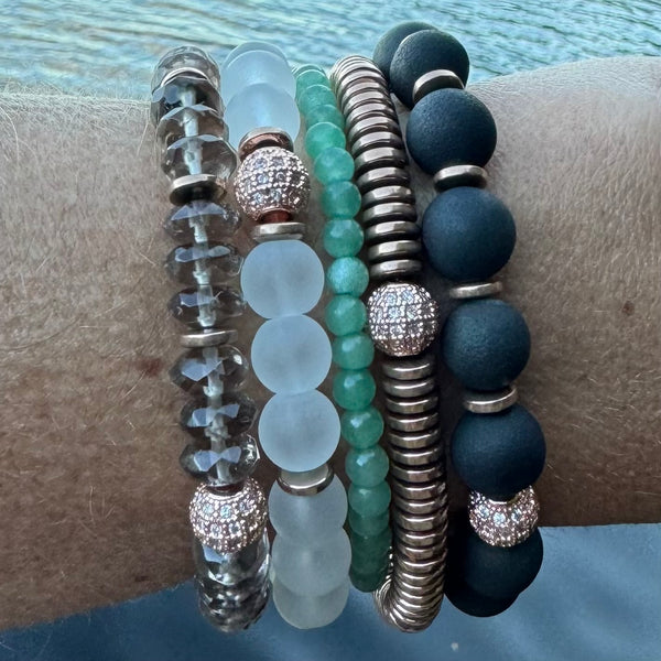 Absinthe Bracelet Stack - Citrus