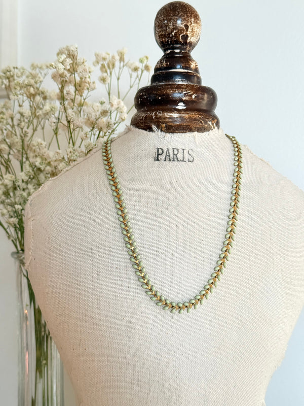 Vintage Paris Necklace - Sample Sale Exclusive - Citrus
