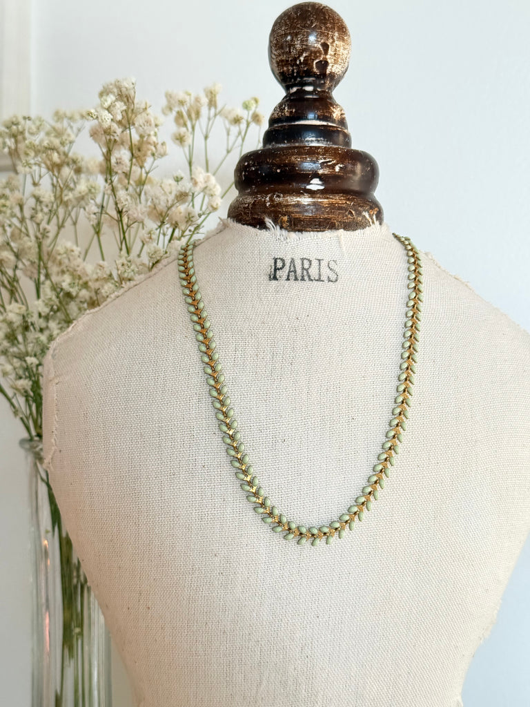Vintage Paris Necklace - Sample Sale Exclusive - Citrus