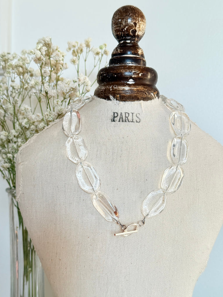 Crystal Statement Necklace - Sample Sale Exclusive - Citrus