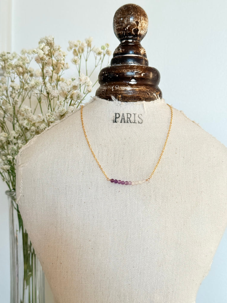 Amethyst Ombre Necklace  - Sample Sale Exclusive - Citrus