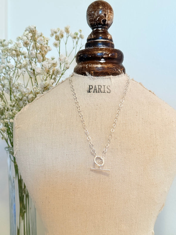 Circle Link Chain Necklace - Sample Sale Exclusive - Citrus