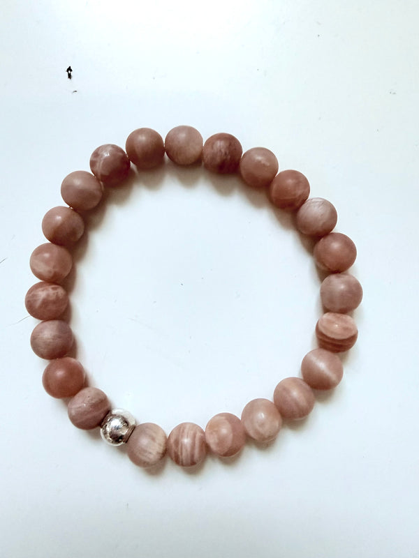 Frosted Sunstone Bracelet - Annual Sample Sale Exclusive - Citrus