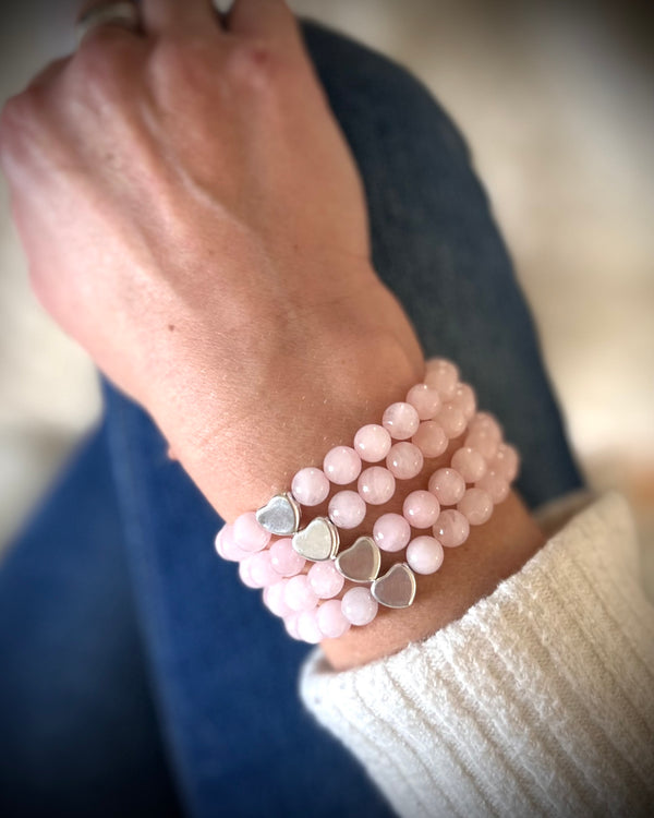 Rose Quartz Love Bracelet - Citrus