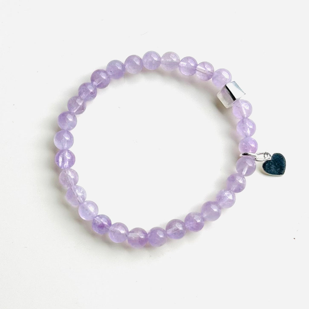 Lavender Amethyst Bracelet