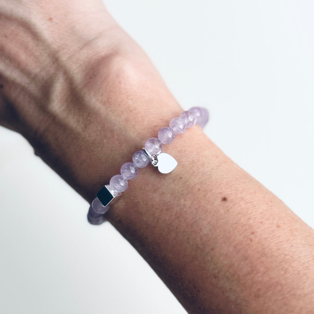 Lavender Amethyst Bracelet