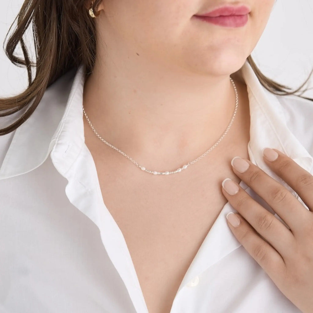 Morse Code Necklace - Citrus