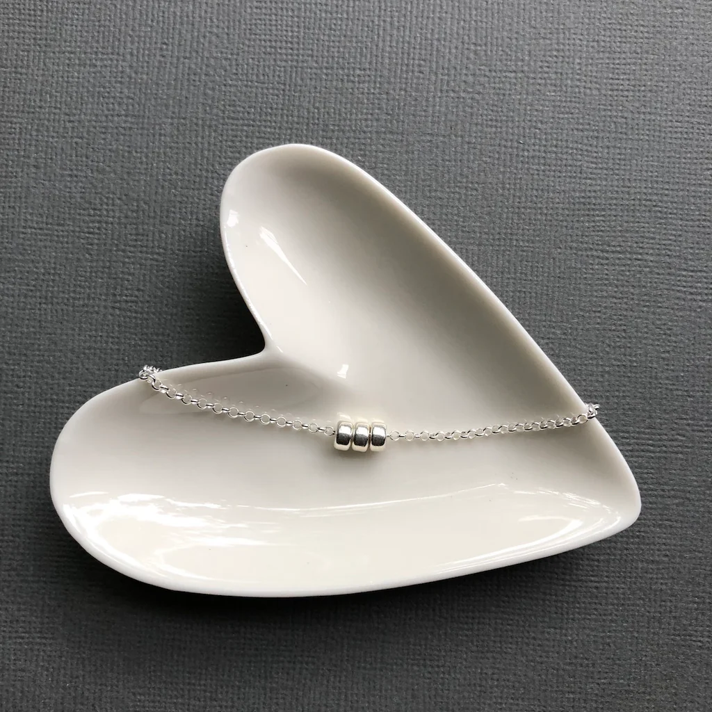 Sterling silver Decade Necklace – personalized milestone jewelry hand stamped in Toronto by CITRUS