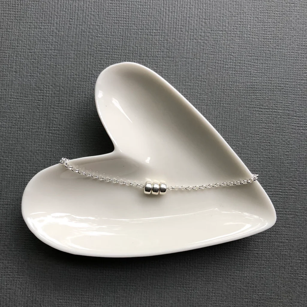 Sterling silver Decade Necklace – personalized milestone jewelry hand stamped in Toronto by CITRUS