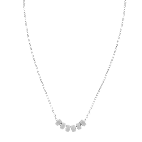 Sterling silver Decade Necklace – personalized milestone jewelry hand stamped in Toronto by CITRUS