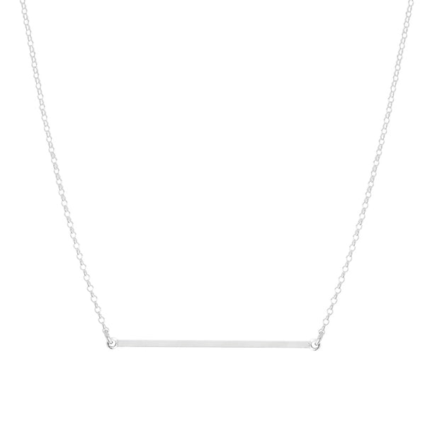 Venti Silver Bar Necklace