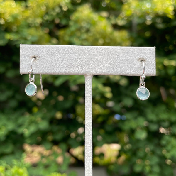 Chalcedony Drop Earrings