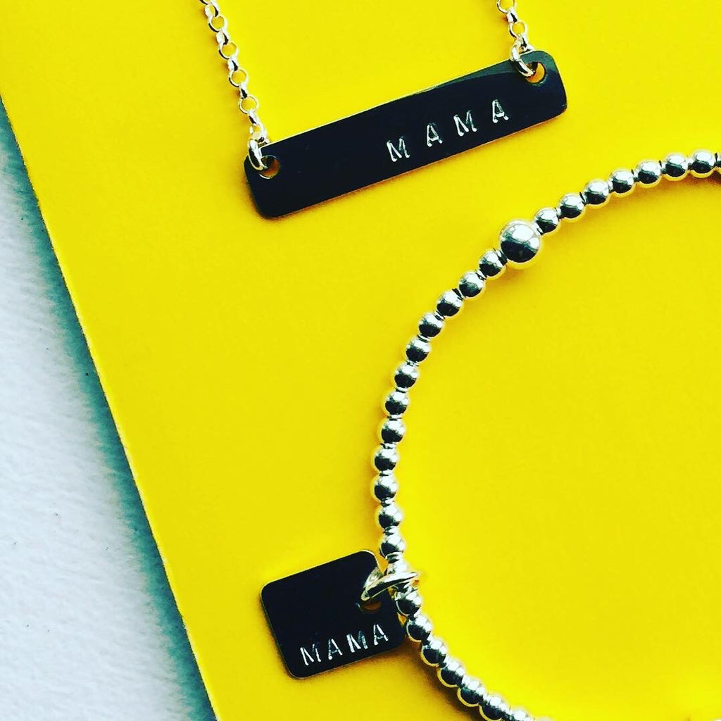 Mini Name Plate Necklace
