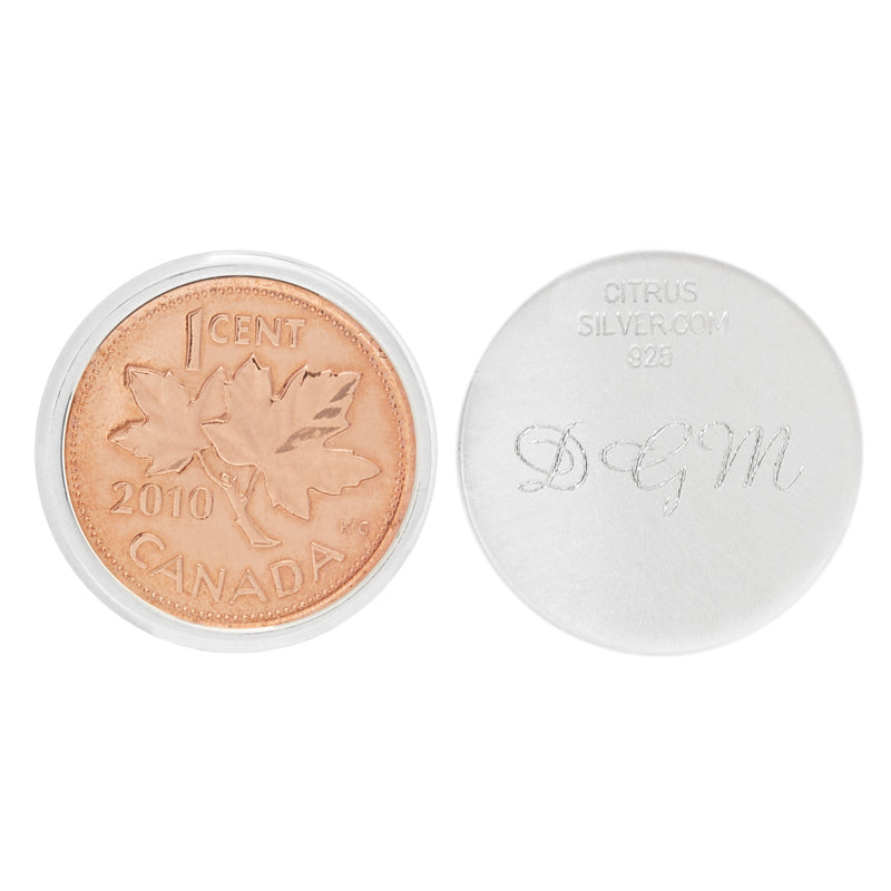 Personalized Canadian Penny Ball Marker