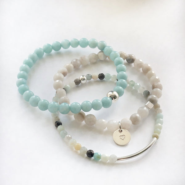 Serene Bracelet Stack - Citrus