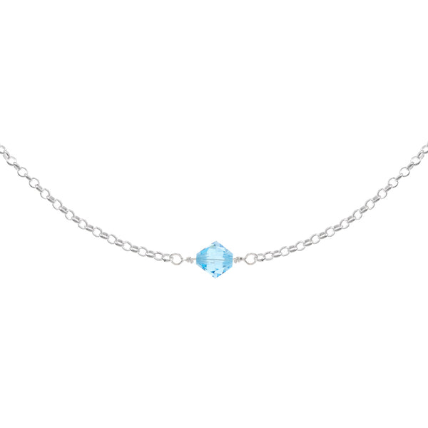 Simple Birthstone Necklace