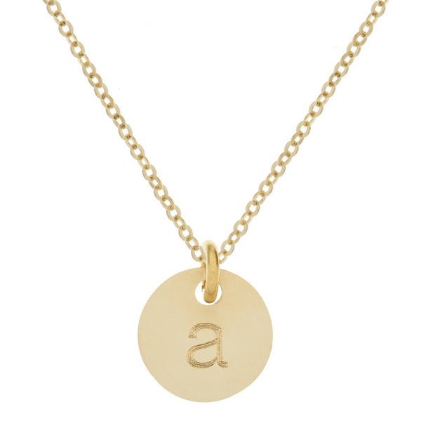 10K Yellow Gold Bud Necklace