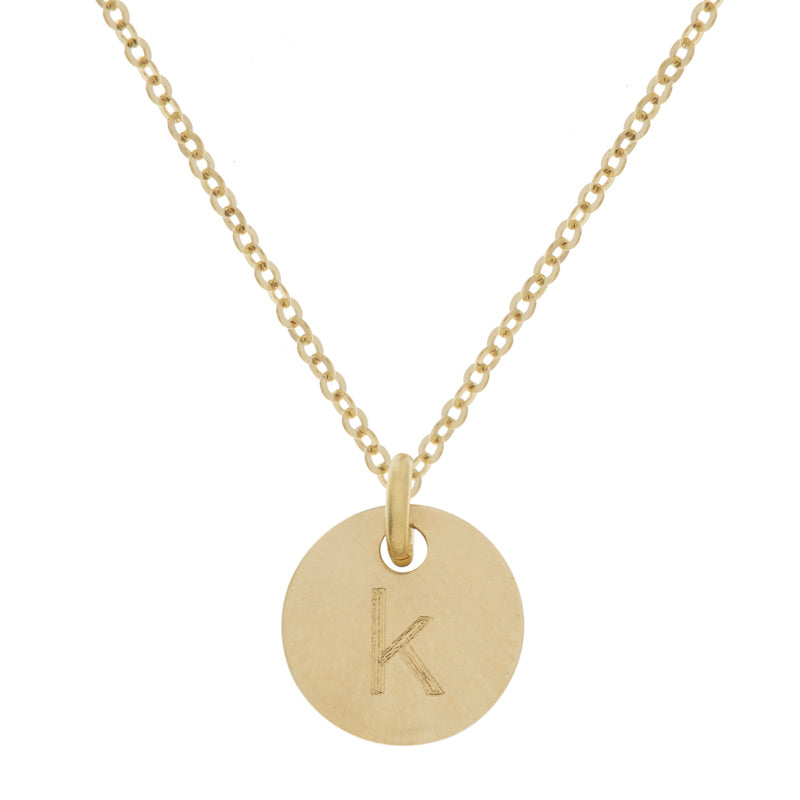 10K Yellow Gold Bud Necklace