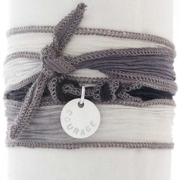 Courage Silk Wrap - Citrus