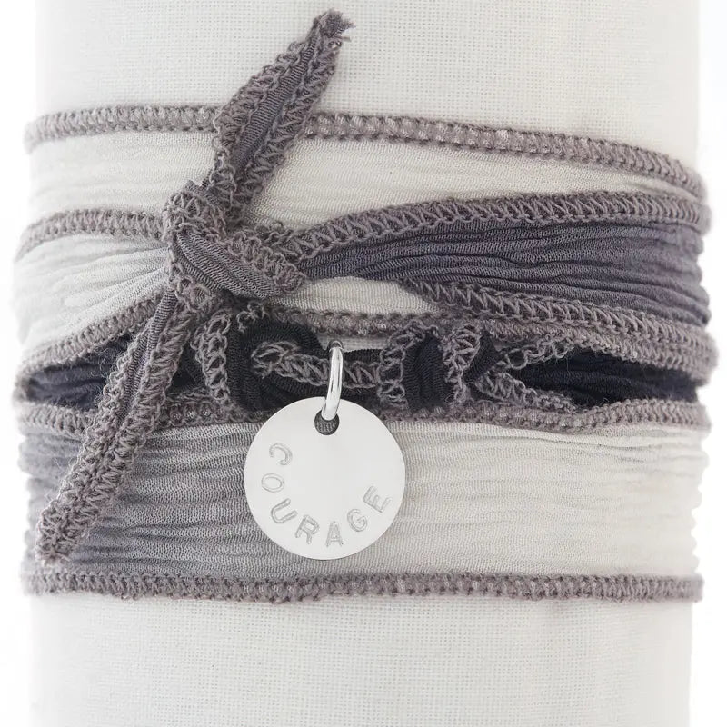 Courage Silk Wrap - Citrus