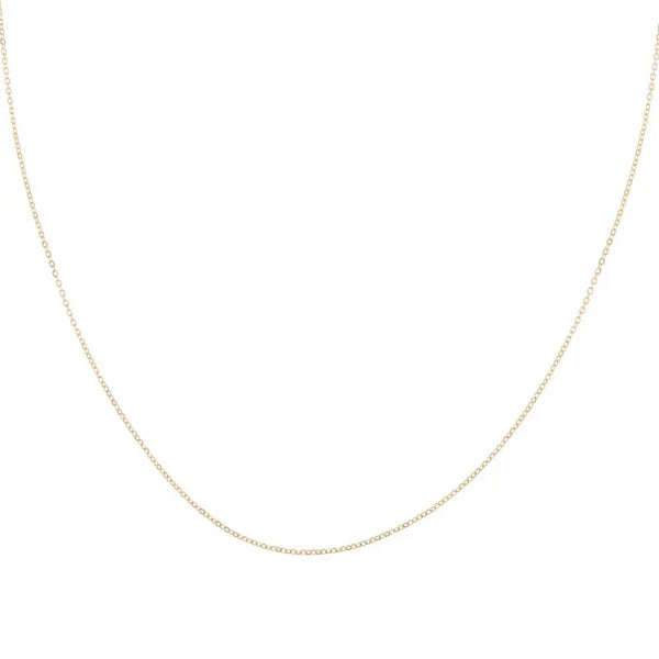 10K Yellow Gold Rolo Chain - Citrus