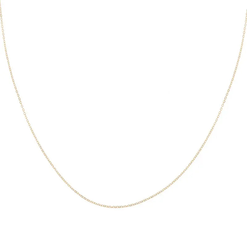 10K Yellow Gold Rolo Chain - Citrus