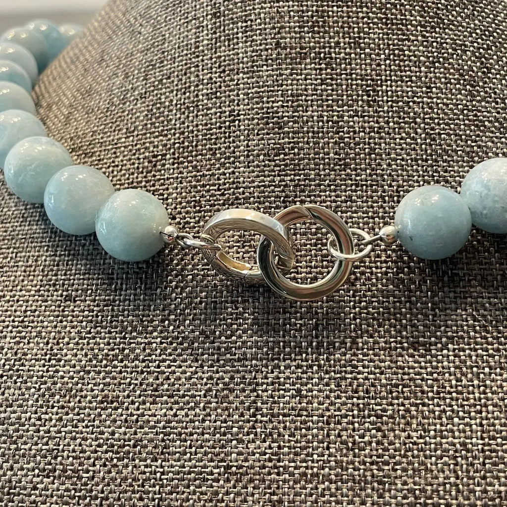 Aquamarine Statement Necklace