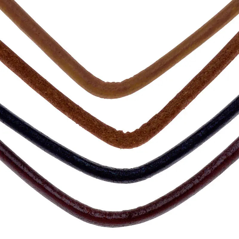 Thick Leather Cord - Citrus