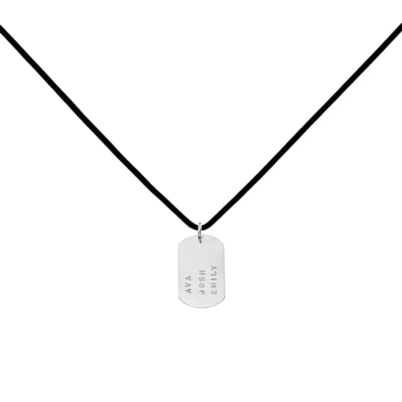 Peel Pendant on Thin Leather - Citrus