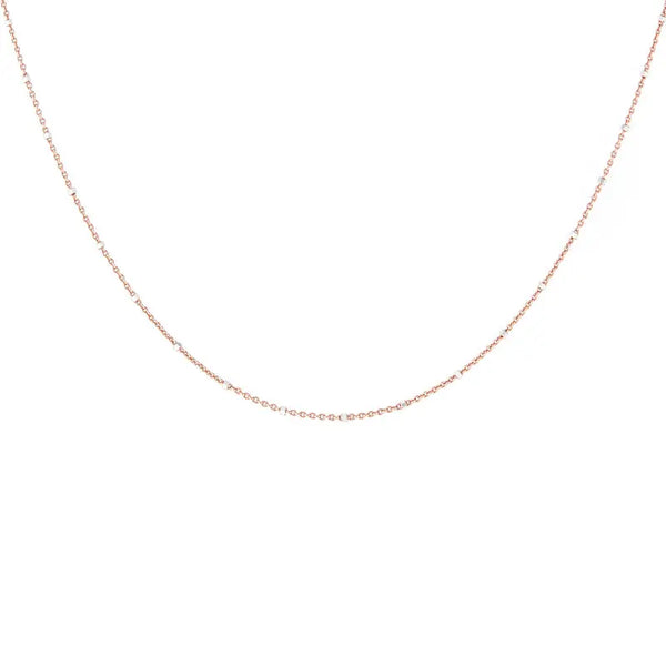 Sparkle Rose Gold Chain - Citrus
