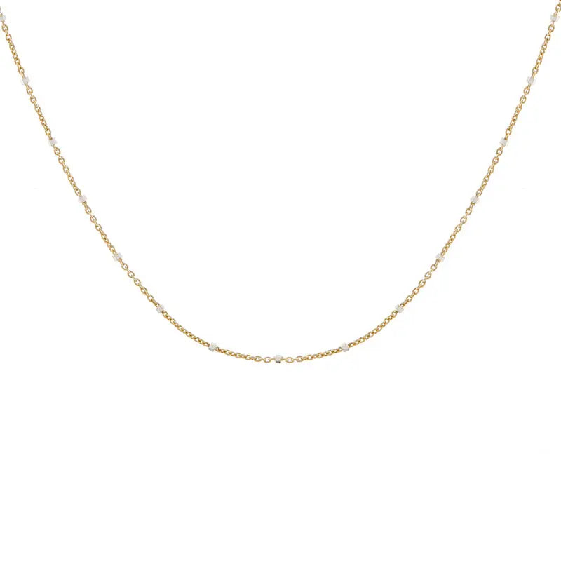 Sparkle Yellow Gold Chain - Citrus
