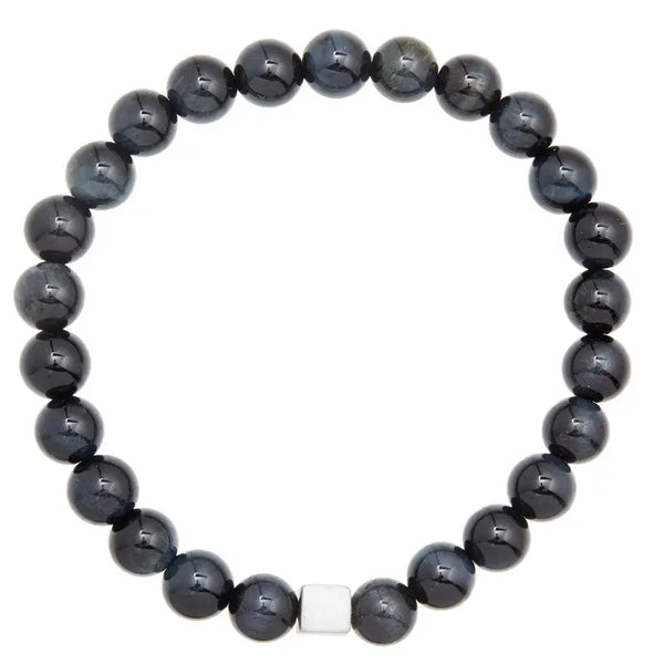 Blue Tiger's Eye Bracelet - Citrus