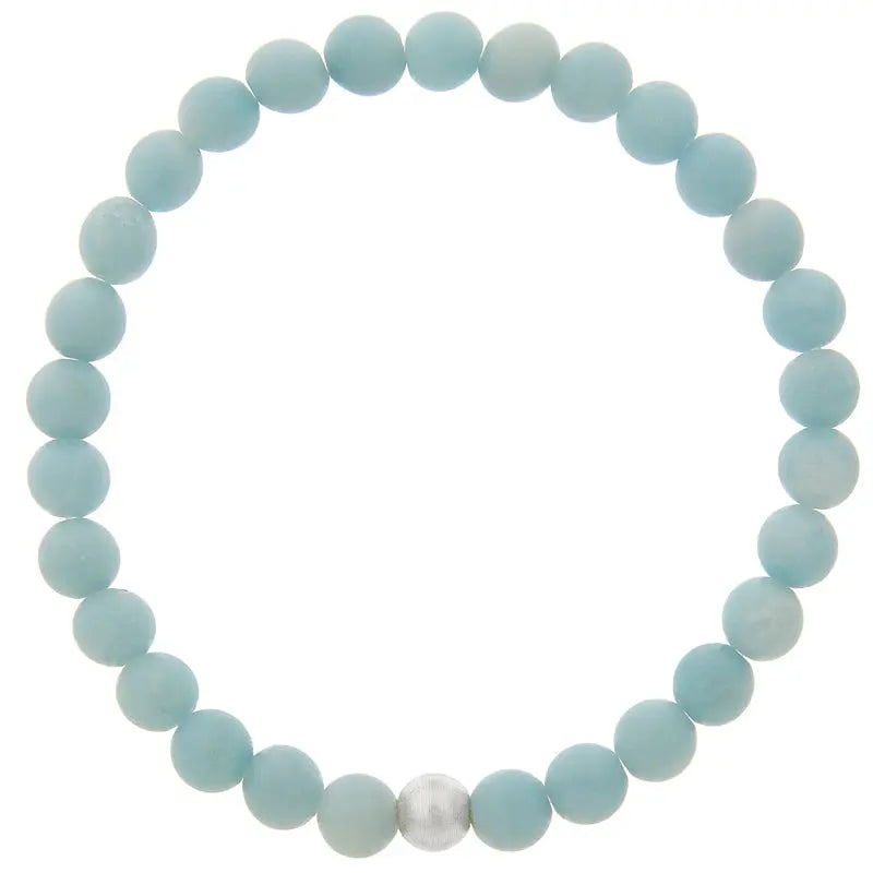 Frosted Amazonite Bracelet - Citrus