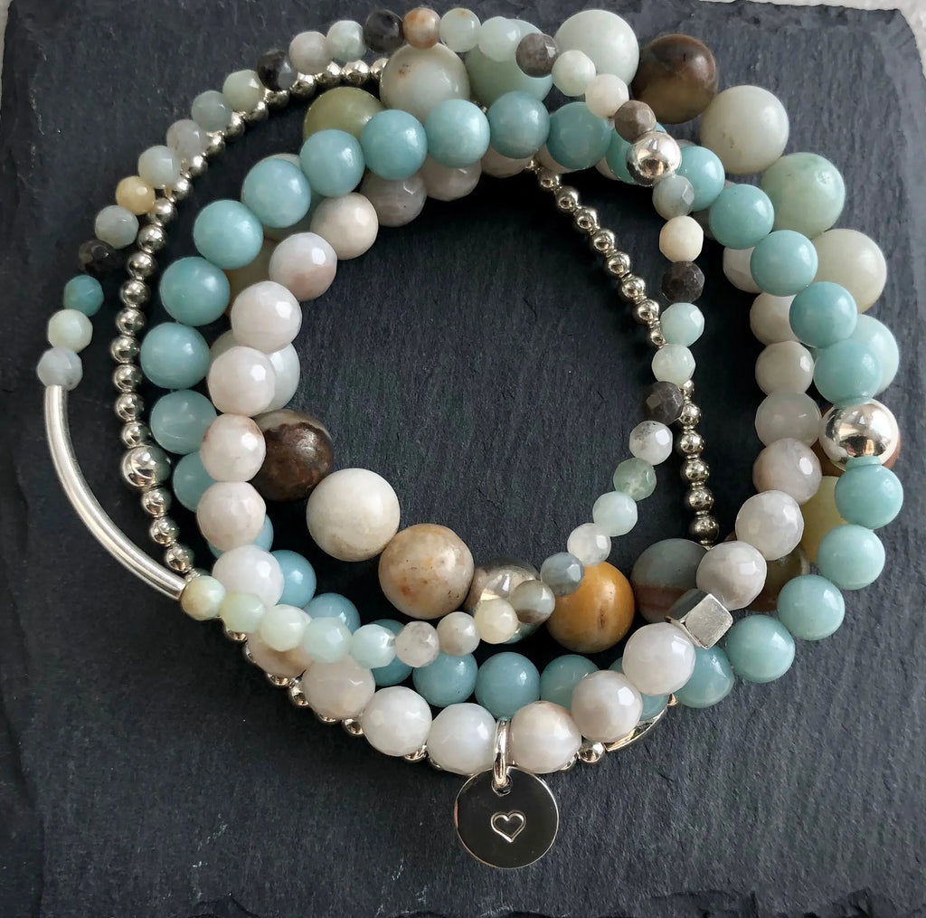 Serene Bracelet Stack - Citrus