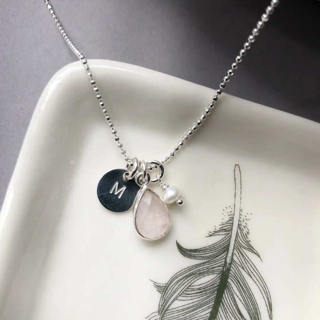 Rose Quartz Love Necklace - Citrus