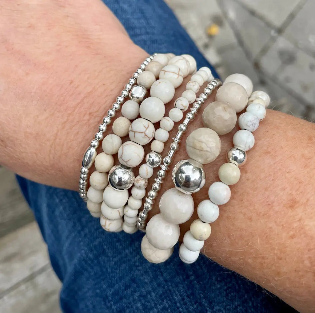 Salted Caramel Bracelet Stack - Citrus