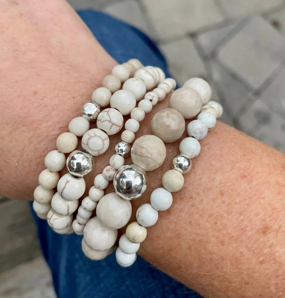Salted Caramel Bracelet Stack - Citrus