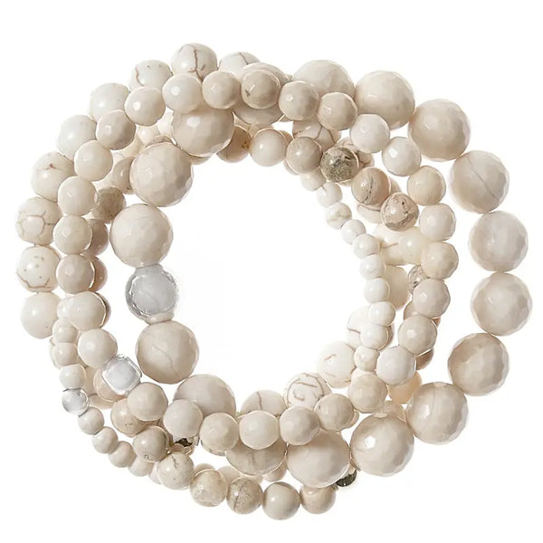 Salted Caramel Bracelet Stack - Citrus