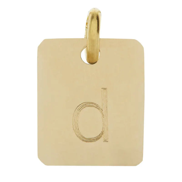 Yellow Gold Mini Pendant - Citrus