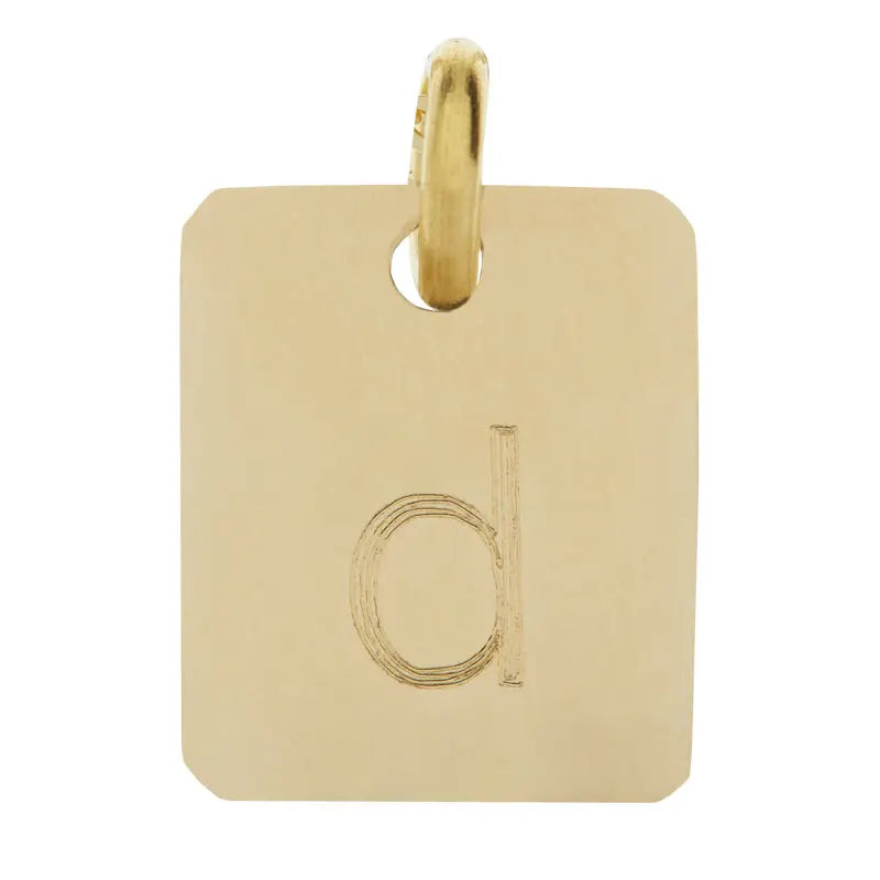 Yellow Gold Mini Pendant - Citrus