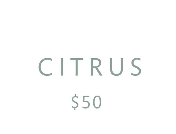 $50 Gift Card - Citrus
