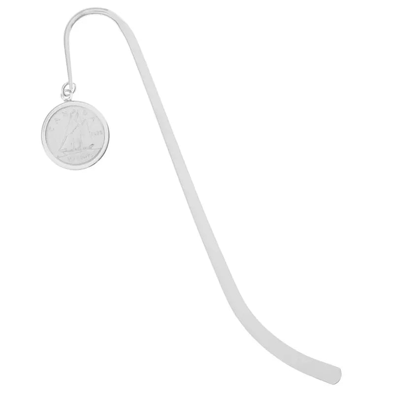 Canadian Dime Bookmark Silver Edged - Citrus