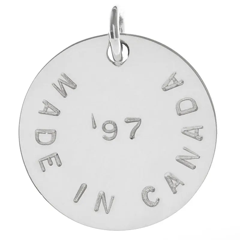 Proud Canadian Pendant - Citrus