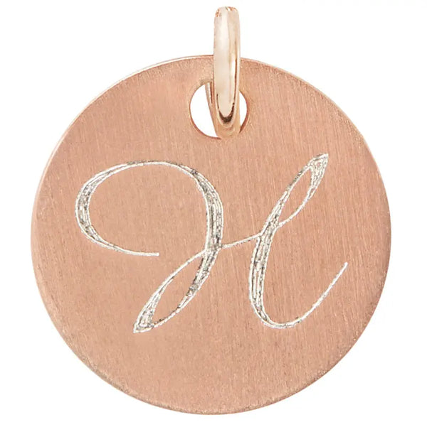 Rose Gold Cirque Pendant - Citrus