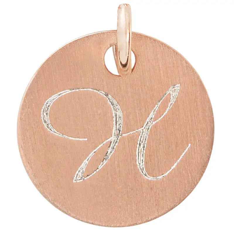 Rose Gold Cirque Pendant - Citrus