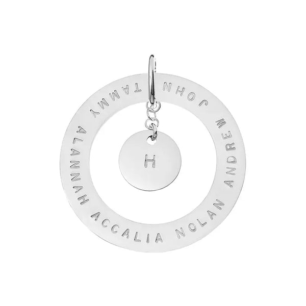 Slice with Petal Pendant - Citrus